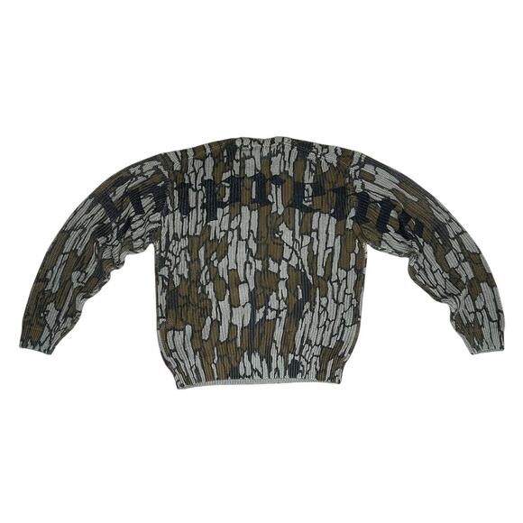 Supreme Old English Mossy Oak Camo Sweater - Picture 1 of 9